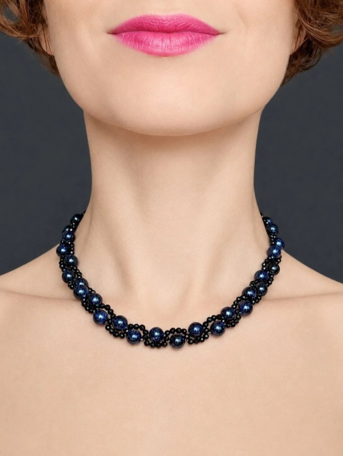 Choker z Nocy Kairu i Czarnego Onyksu - Kruk