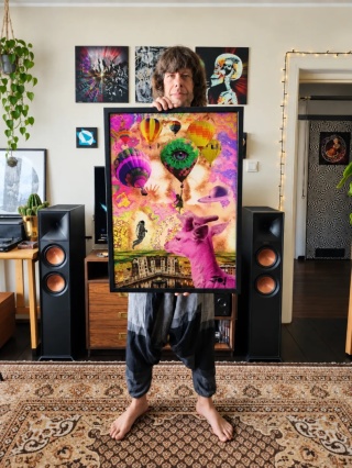 ZORZA W MOJEJ GŁOWIE – plakat w czarnej ramie 50 × 70 cm | Pan Starszy